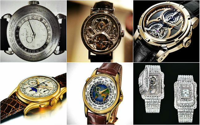 Image: Luxury watches