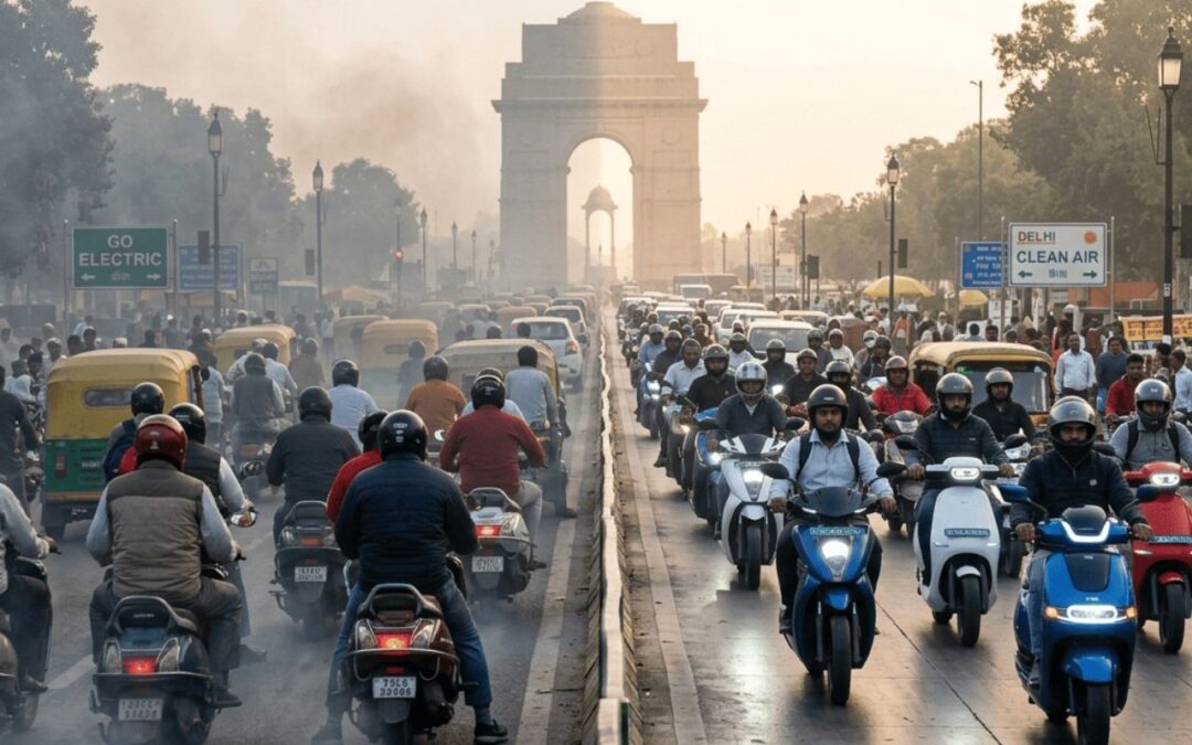 Delhi’s New EV Policy: Petrol Two-Wheeler Registrations to Be Banned from 2028