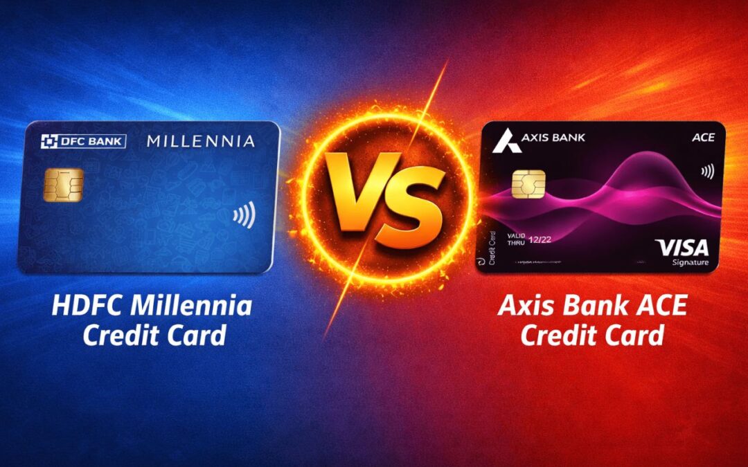 ₹10K Monthly Spend Analysis: HDFC Millennia Credit Card vs Axis Bank ACE Credit Card – Which Card Offers More Cashback?