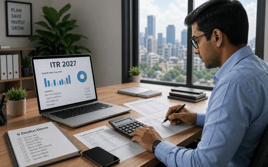 Capital Gains Tax Is Silently Cutting Your Profits: 9 Deductions to Save More in ITR 2027
