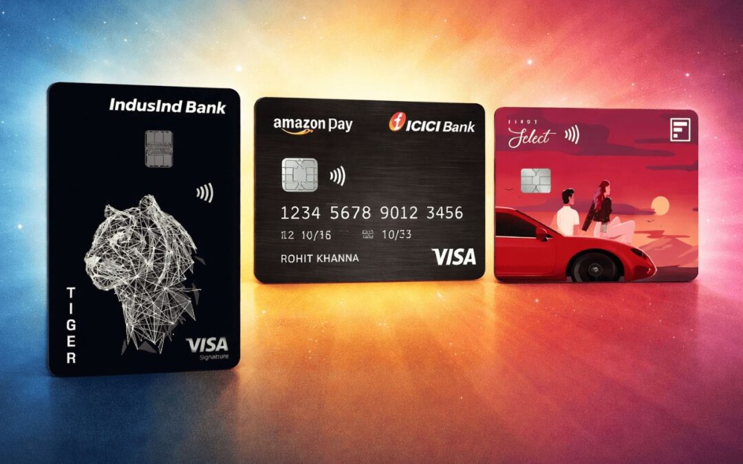 IndusInd Tiger Credit Card vs Amazon Pay ICICI vs IDFC FIRST Select: Which Lifetime-Free Card Delivers the Most Value?