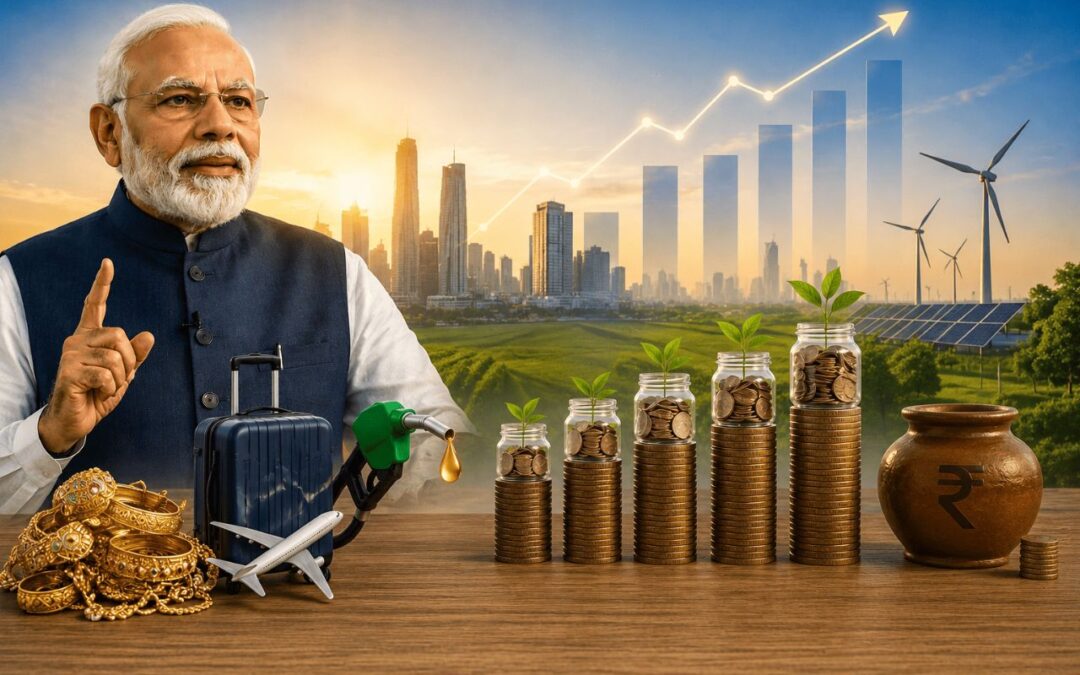 PM Modi’s 7 Appeals: Where Should Indians Invest After Cutting Gold, Travel, and Fuel Spending?