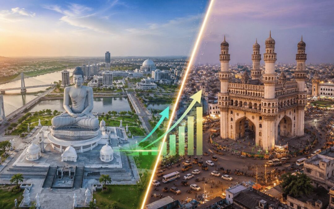 Amaravati vs Hyderabad: Which South Indian City Could Create More Wealth in the Next 3 Years?
