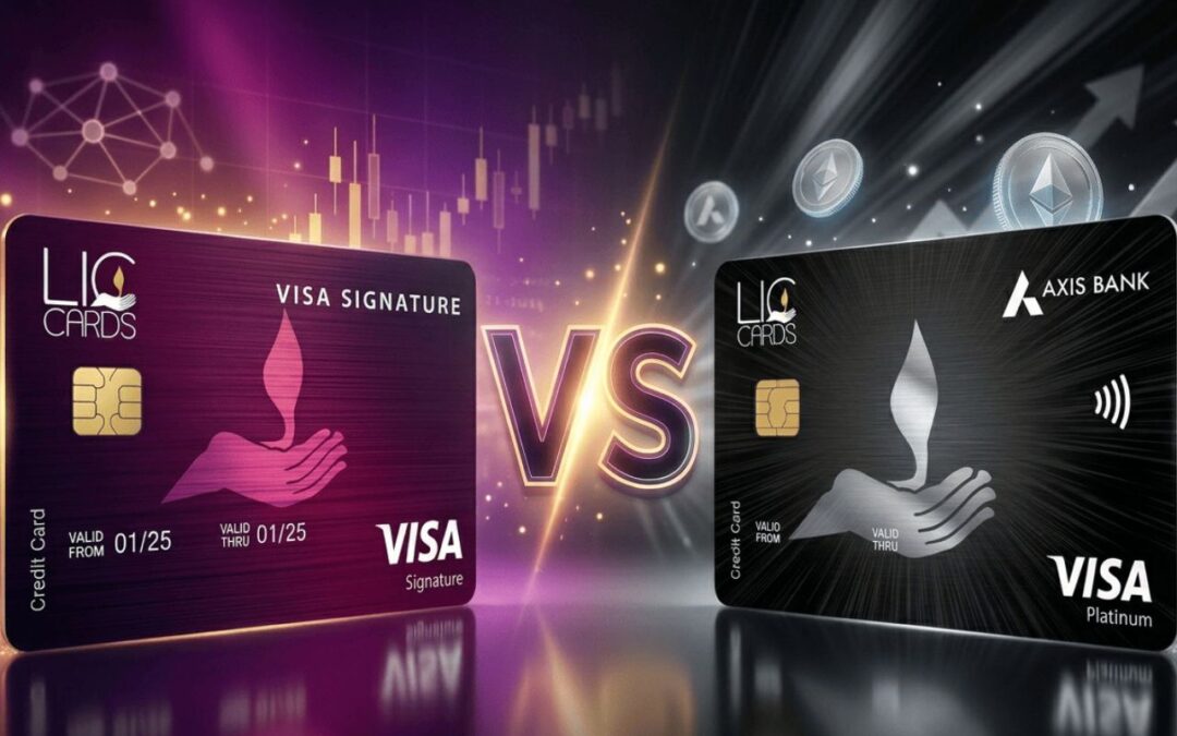 LIC Axis Signature vs Platinum Credit Card: High Rewards on LIC Premium or Lounge Benefits – Which Is Better?