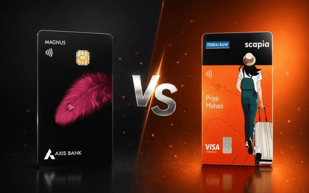 Axis Magnus vs Scapia Credit Card: Premium Luxury or Entry-Level – Which Card Offers Better Lounge Access and Travel Benefits?