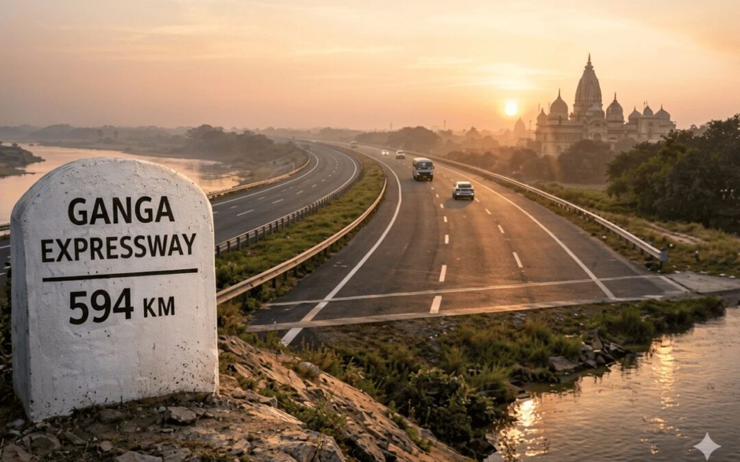 UP Property Boom: Ganga Expressway Fuels Growth Across 12 Districts from Meerut to Prayagraj – See Emerging Corridors