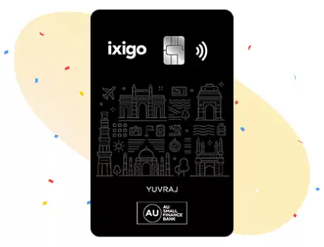 Image: Ixigo AU Travel Credit Card