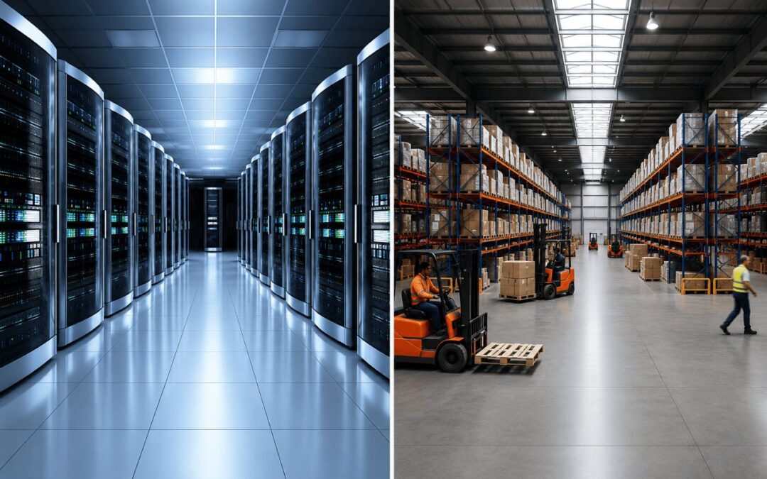 Data Centres vs Warehouses