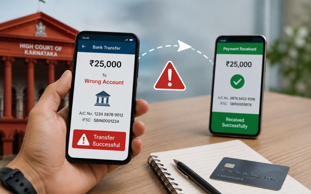 Wrong bank transfer