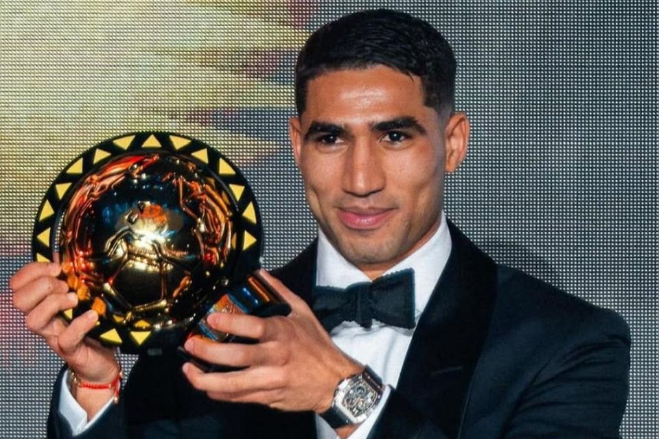 Achraf Hakimi: PSG defender wins African Player of the Year Award beating Mohamed Salah