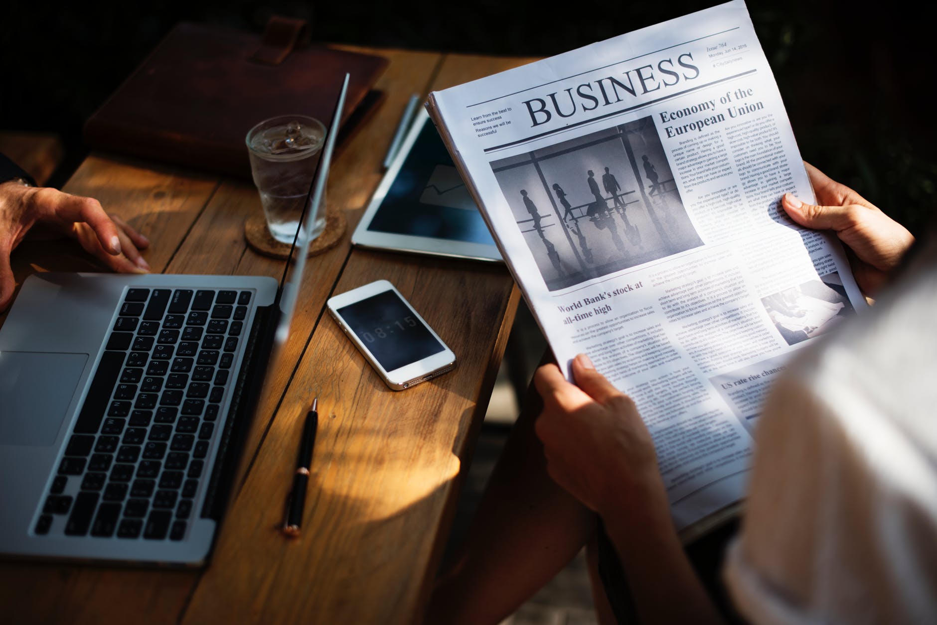 financial news