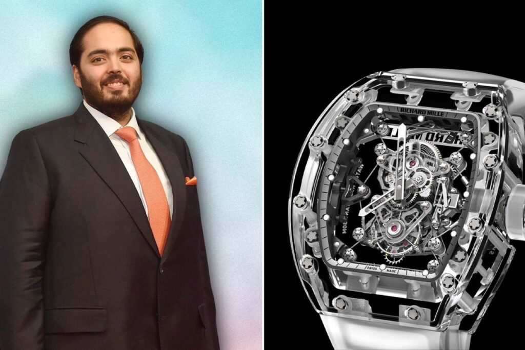 Luxurious watches of Anant Ambani