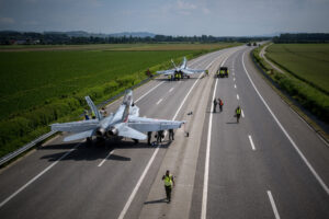 swiss-f-18-fighter-jets-during-highway-landings