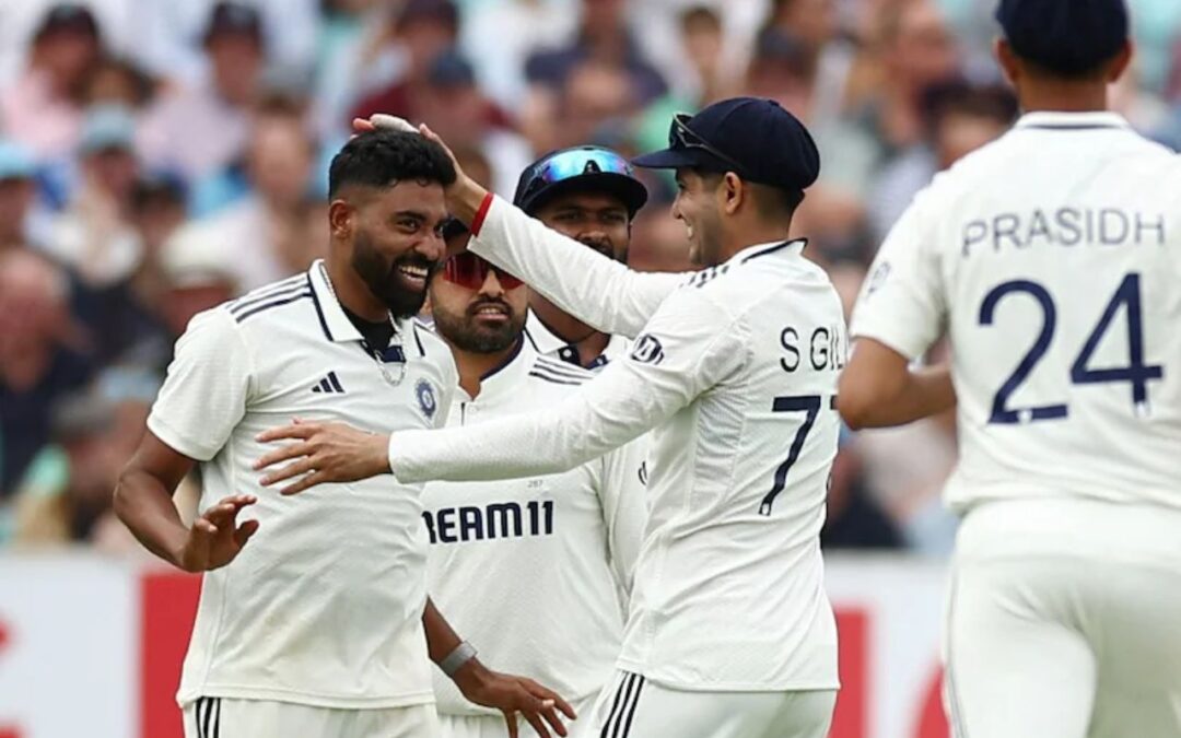 IND vs ENG: Siraj’s 5/104 Powers India to Historic Win as Anderson-Tendulkar Trophy Ends in 2-2 Draw
