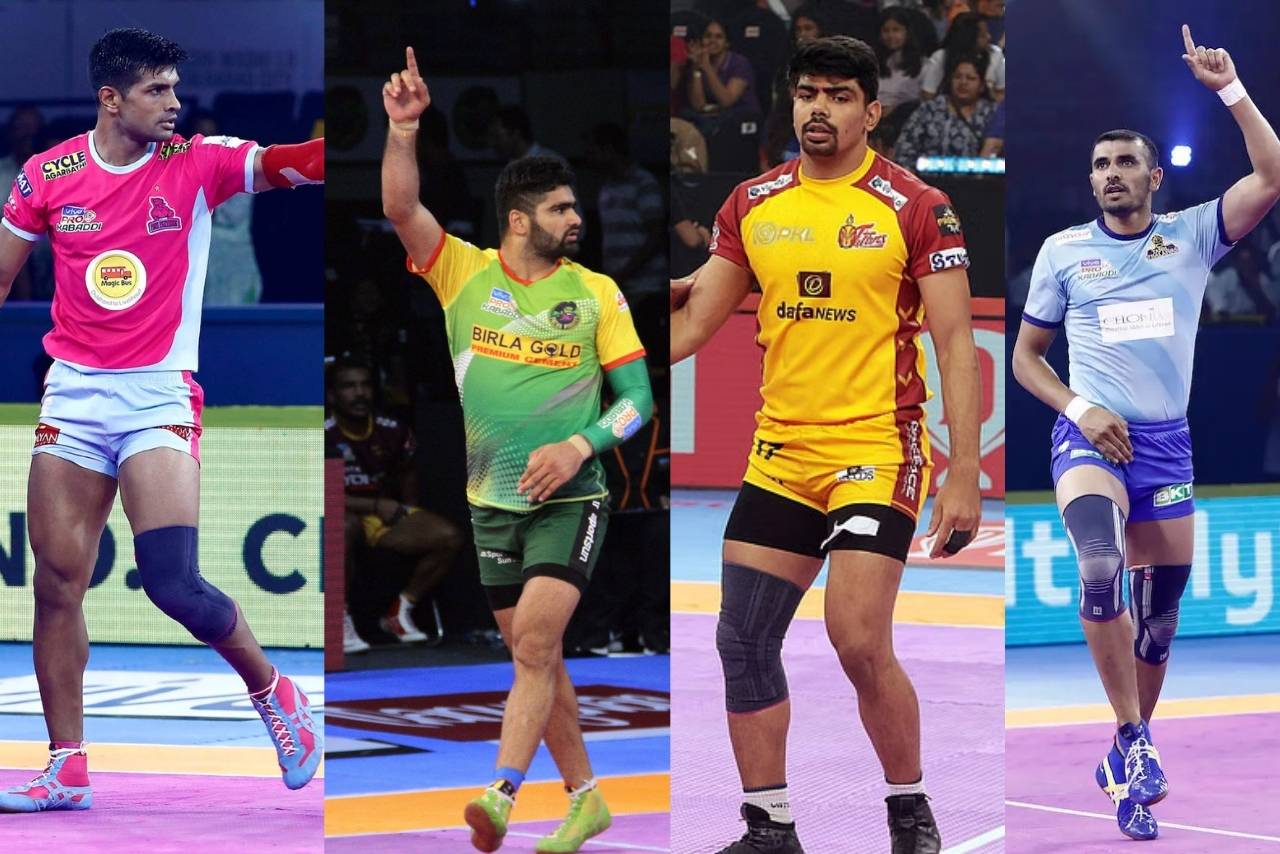 PKL 2025: Top 10 Highest Raid Point Scorers of All Time in Pro Kabaddi League