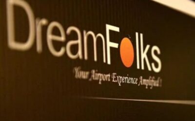 Why did Dreamfolks Services jumps by up to 40% in the last 5 trading sessions?