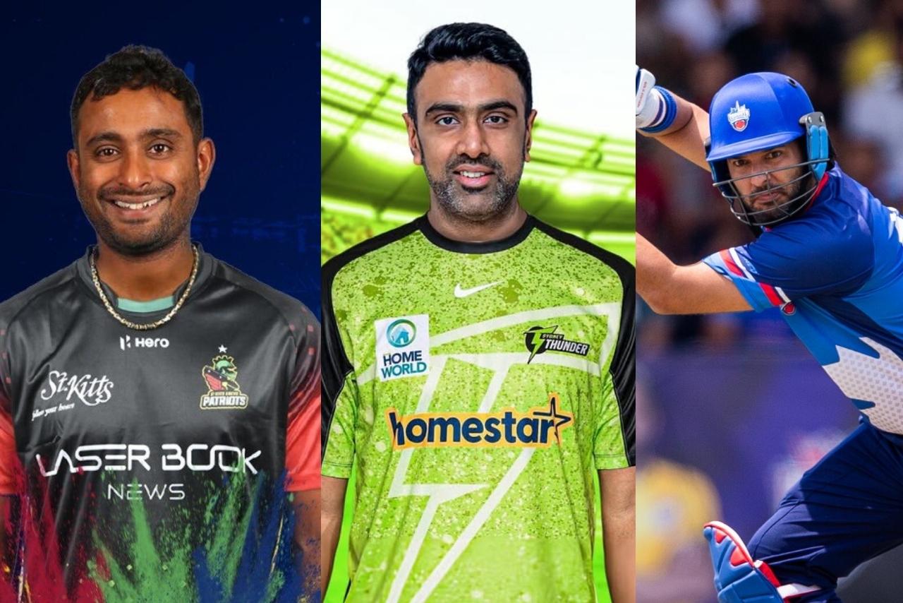 Top 6 Indian IPL Stars Who Played in Overseas T20 Leagues ft. Ravi Ashwin – 2025 Updated