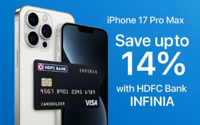 iPhone 17 Pro Max Discounts Upto 14% on HDFC Infinia Credit Card – Here Are the Details