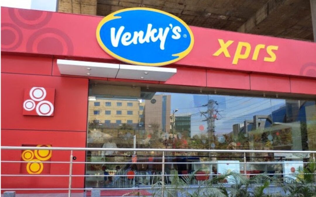 Why did Venkys (India) shares fell by 8% today?