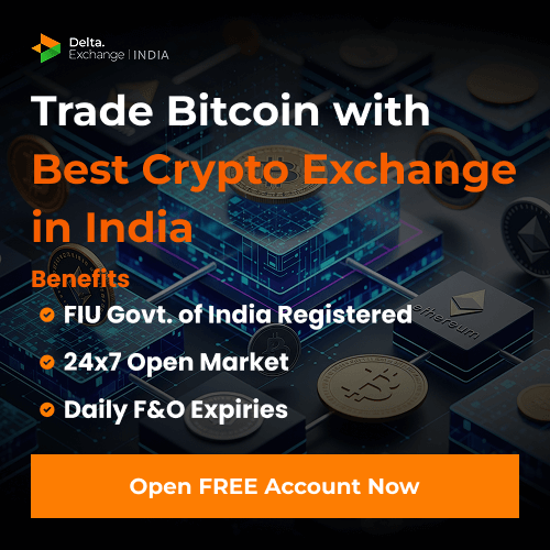 Delta Exchange banner