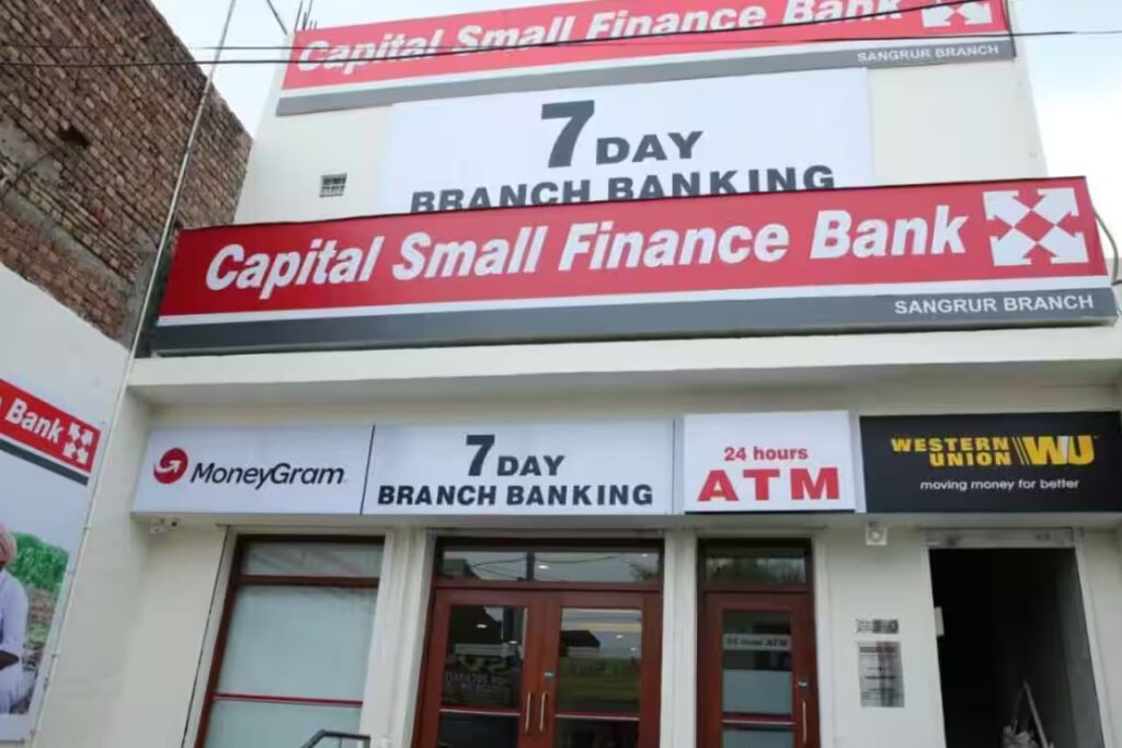 Capital Small Finance Bank Reports ₹141 Cr Annual Profit; Q4 PAT Up 16% Sequentially