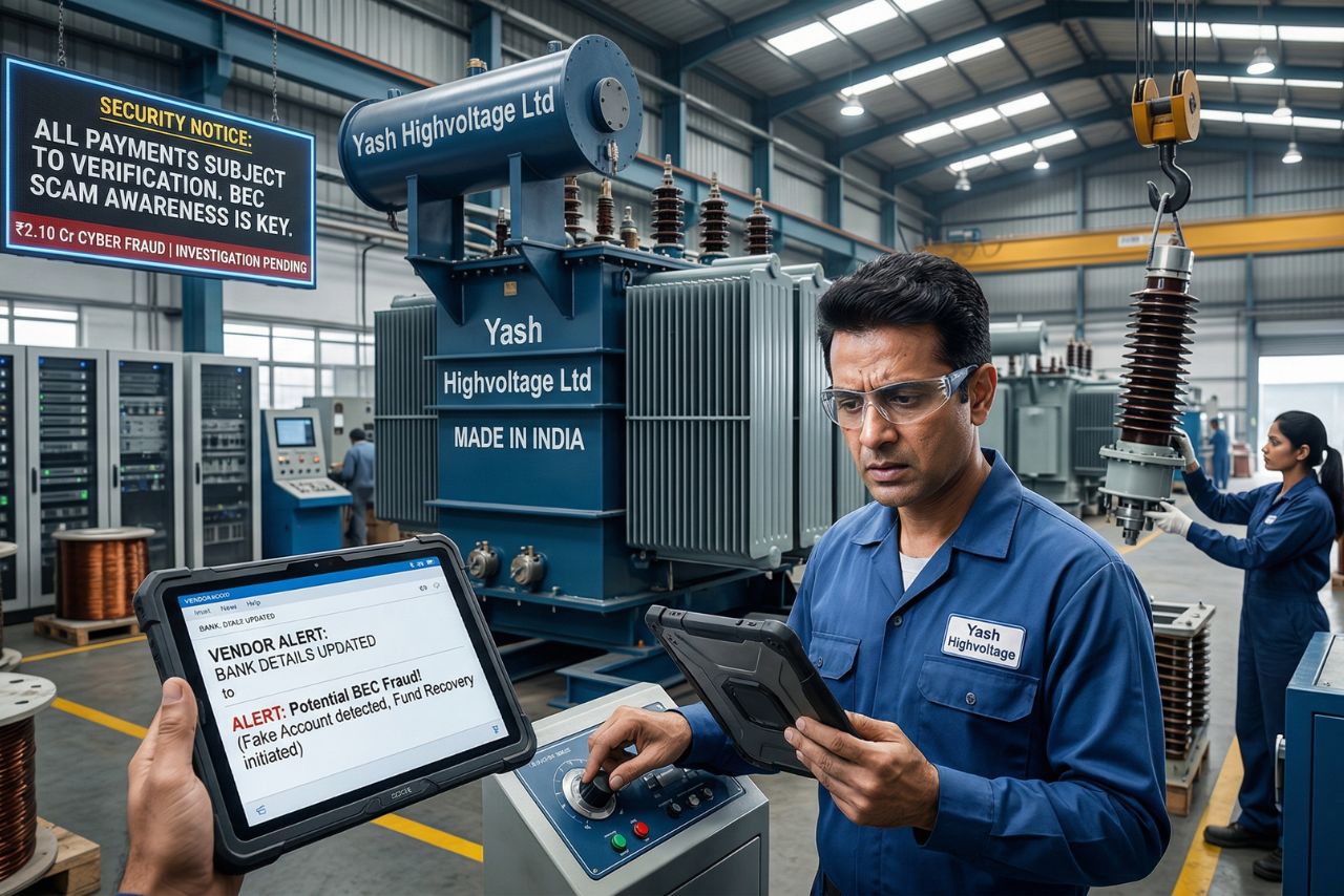 Yash Highvoltage in Focus After Falling Victim to Rs 2.10 Cr Business Email Fraud