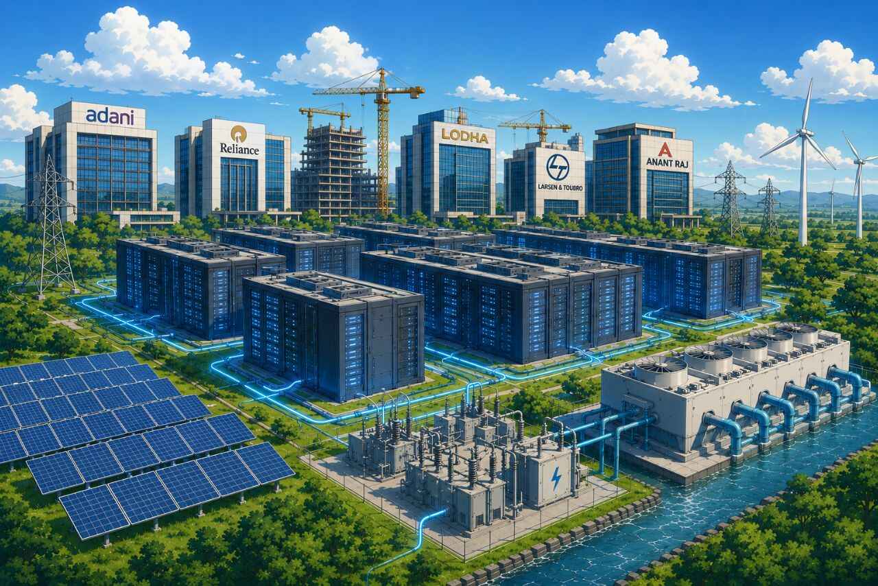 Data Centre Stocks: 45 Companies Riding The AI Megatrend In Cooling, Power & Infra 