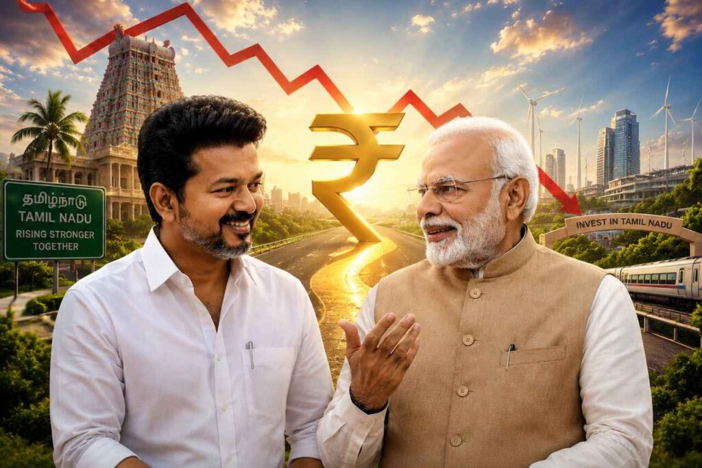 Modi vs Vijay: Could Tamil Nadu’s Gold Promise Trigger a Rupee Crisis?